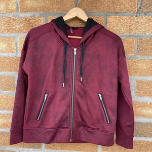 The kooples zip up hoodie small